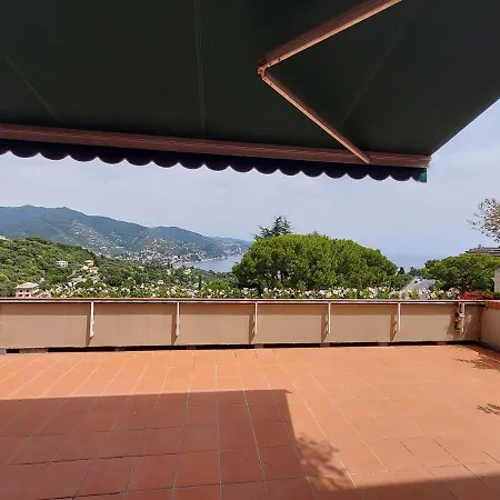 With A Stunning Sea View Pool Tennis Apartment Rapallo