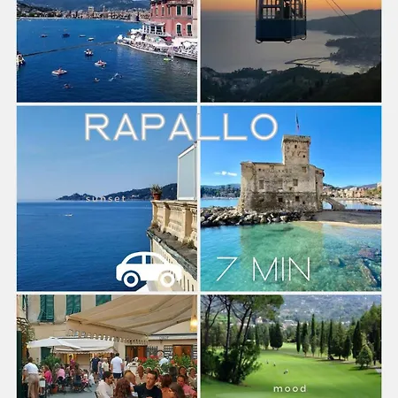 With A Stunning Sea View Pool Tennis Rapallo