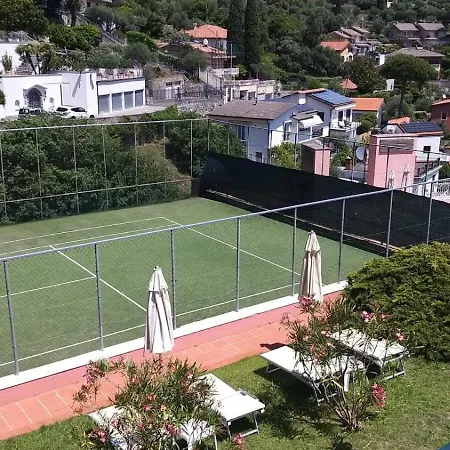 With A Stunning Sea View Pool Tennis * Rapallo