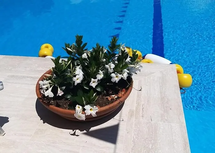 With A Stunning Sea View Pool Tennis