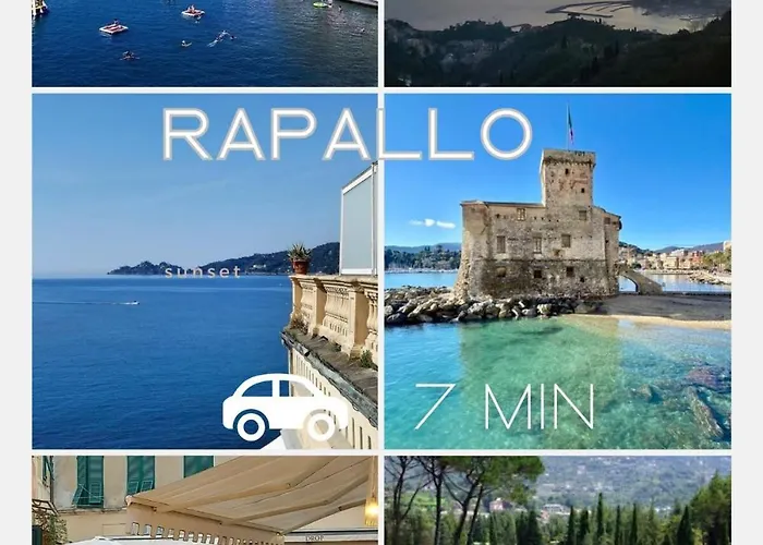 With A Stunning Sea View Pool Tennis Rapallo