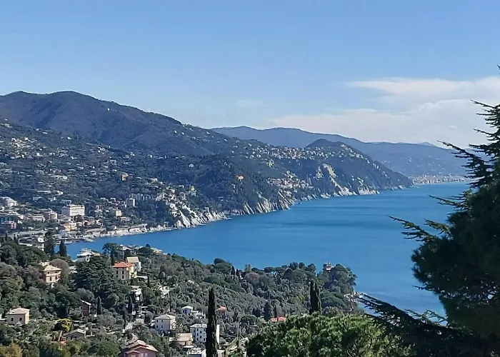 With A Stunning Sea View Pool Tennis * Rapallo